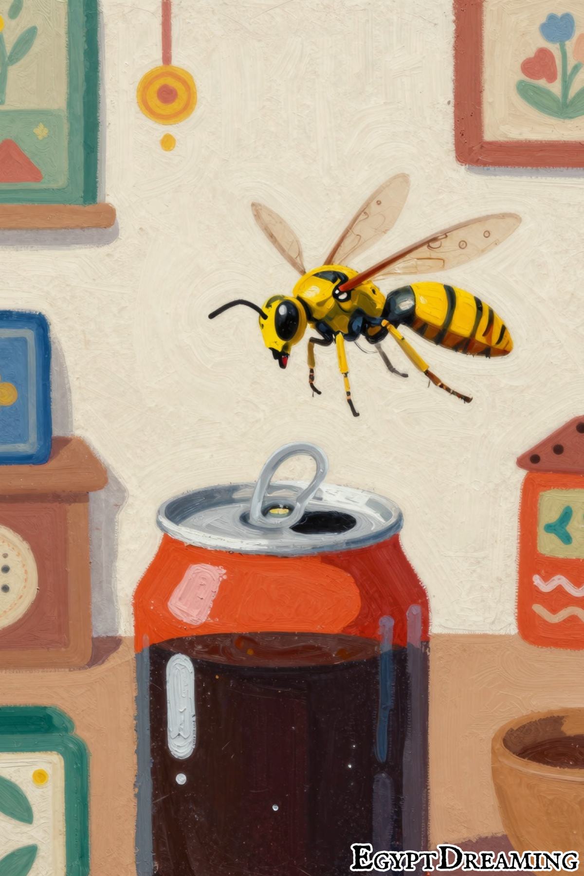 spiritual meaning of yellow jacket in dream