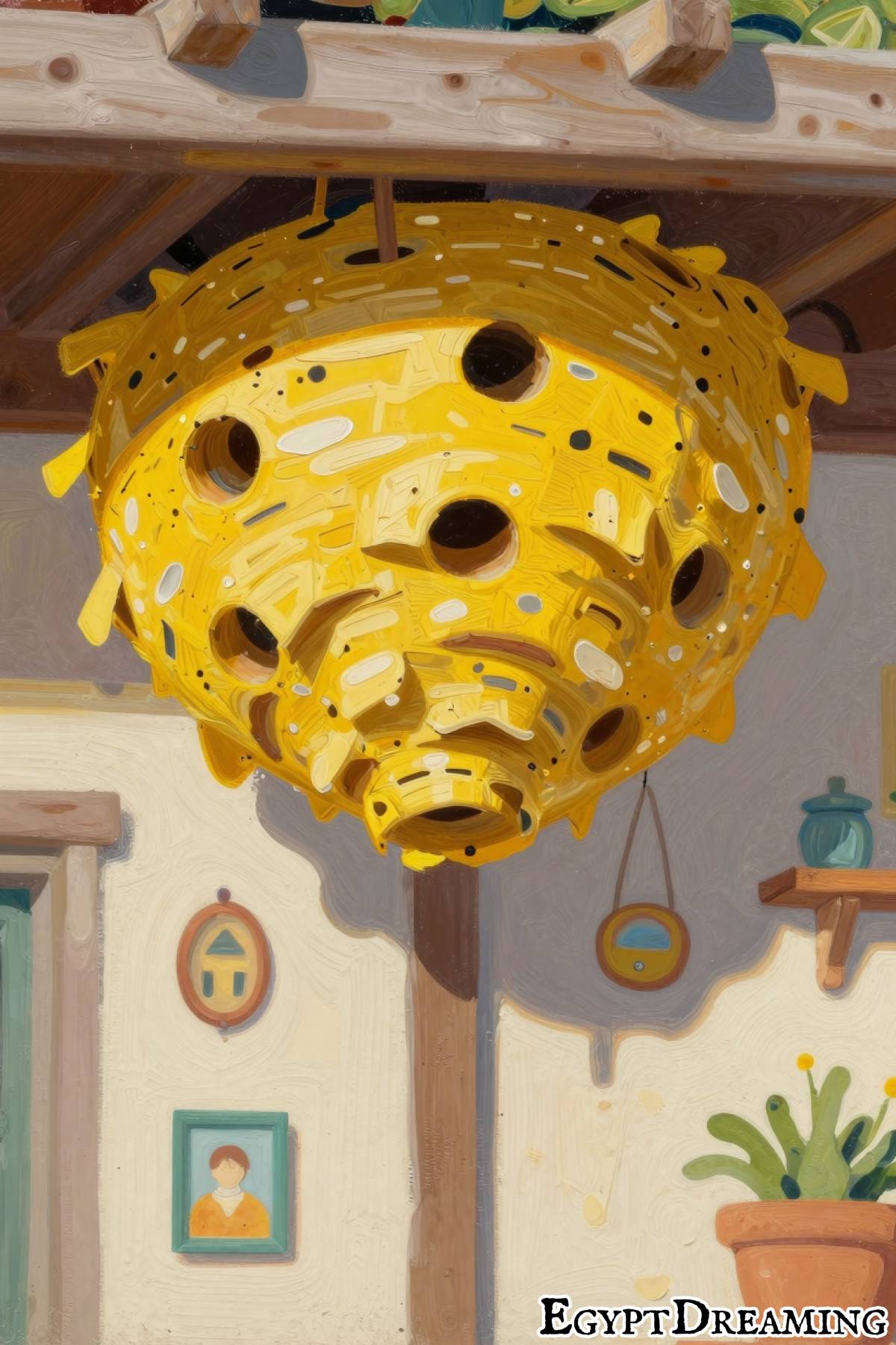 dream about yellow jacket