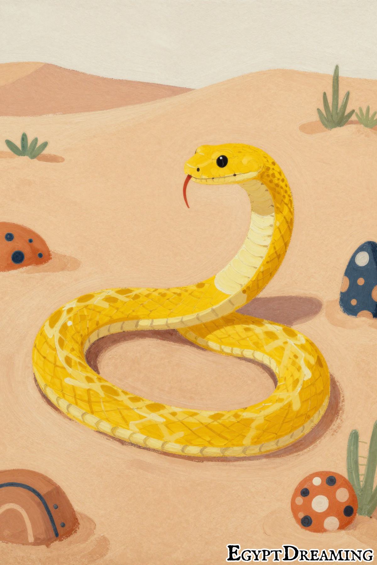 having a dream about yellow snake