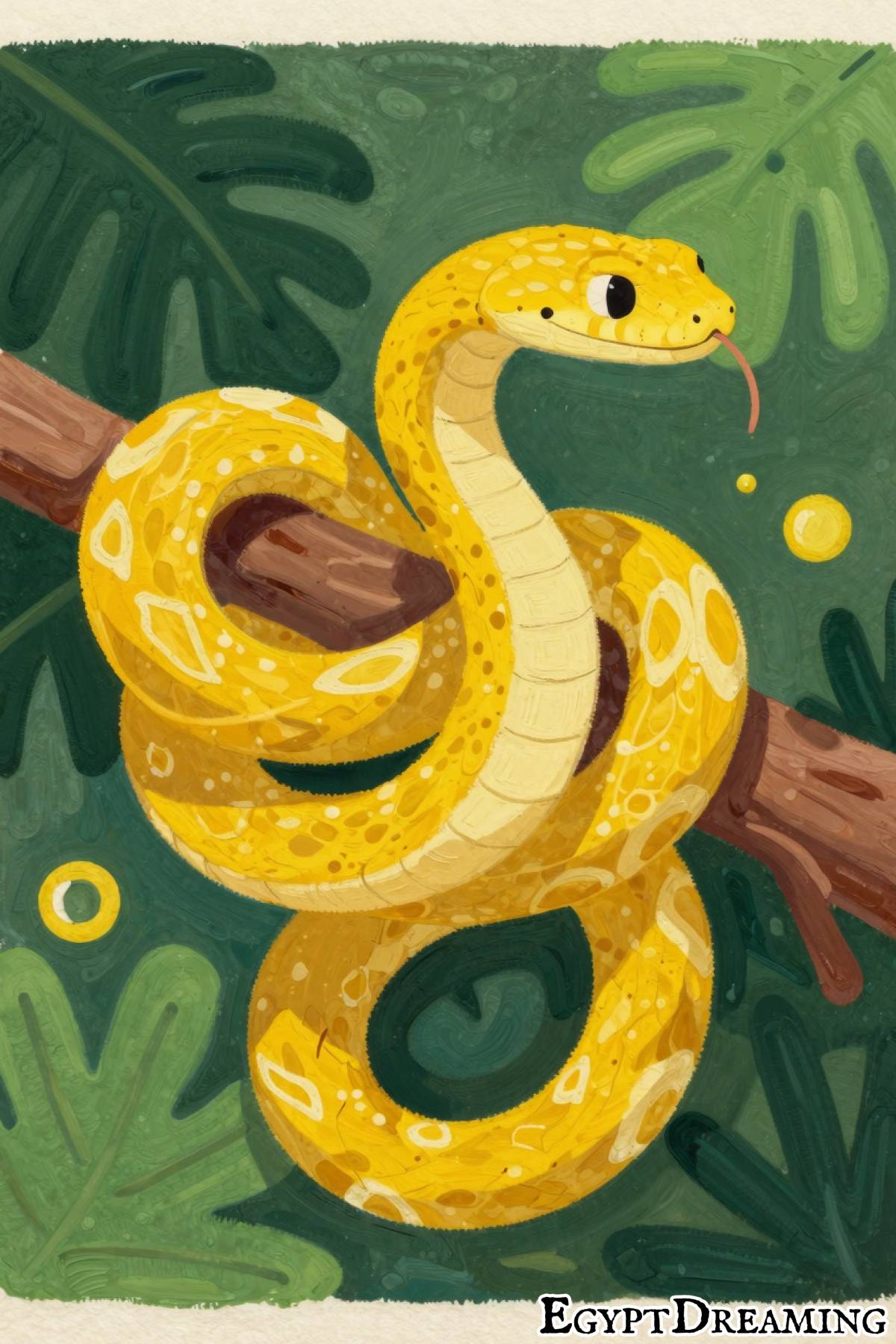dreams about yellow snakes