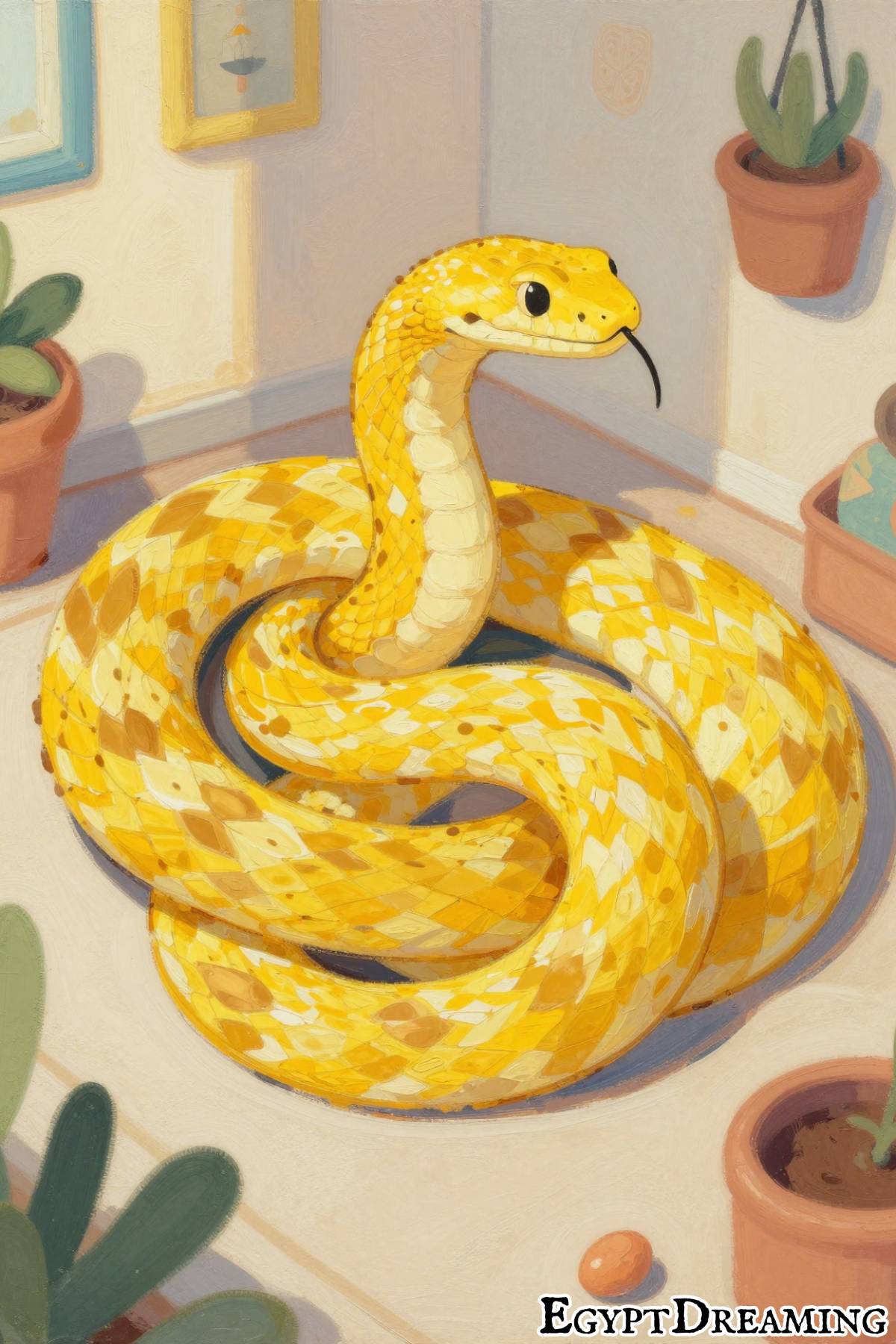dream about yellow snake
