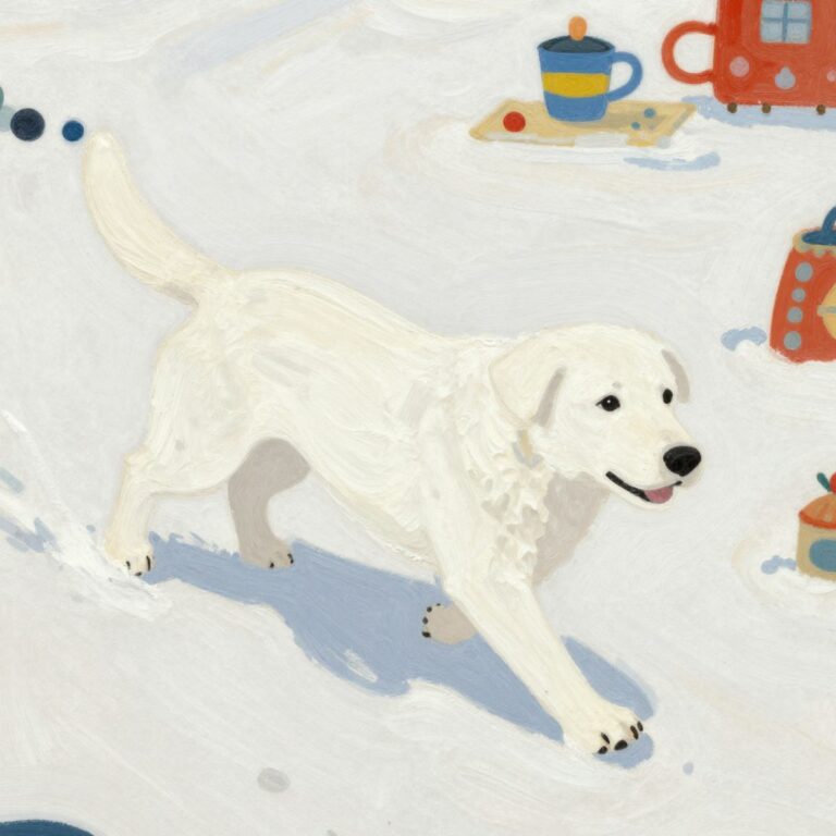 Dream About White Dog